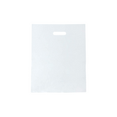 9 X 12 Pack of 100 Clear Merchandise Poly Bags With Die Cut Handle 1.25 Mil - Infinite Pack